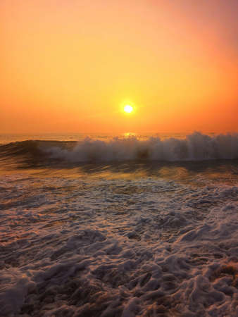 Sunset on GOA.の写真素材