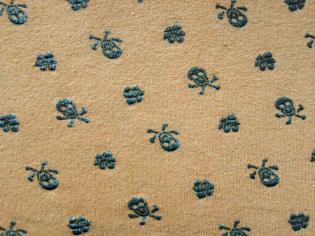 Printed skull backgroundの素材