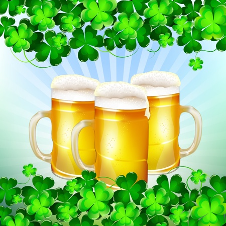 St Patrick s Day backgroundのイラスト素材