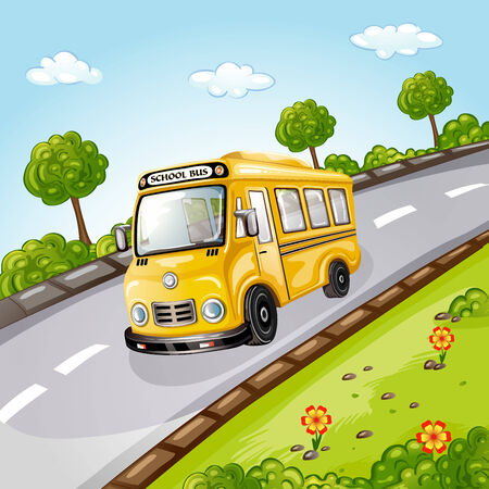 School Busのイラスト素材