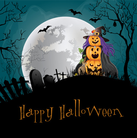 Halloween Party Background.のイラスト素材