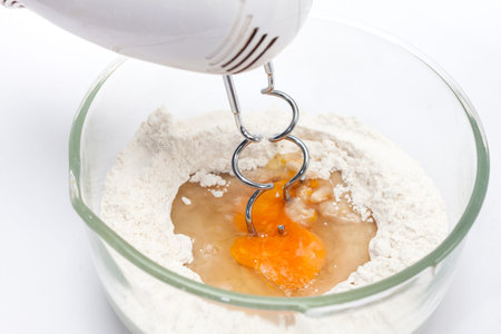 Ravioli Preparation : Pasta dough preparation