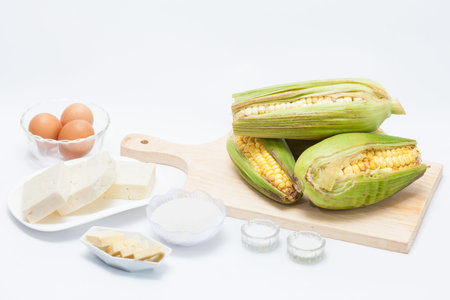 Colombian Sweet Corn Wrap Preparation