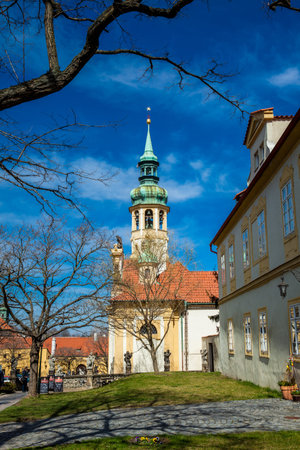 The Church of Our Lady of Loreto in Prague