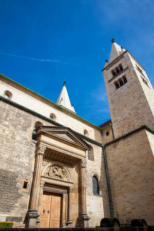 St. George's Basilica in Prague founded on the year 920の写真素材