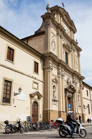 National Museum of San Marco housed in the monumental section of the medieval Dominican friary dedicated to Saint Markのeditorial素材