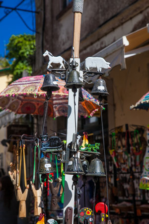 SINTRA, PORTUGAL - MAY, 2018: Beautiful crafts being sold on the streets of Sintraのeditorial素材