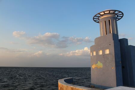 Blue lanternの写真素材