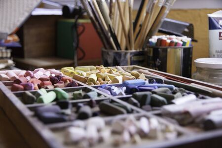 Color paintsの写真素材