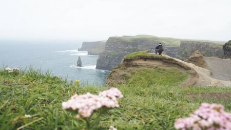 Cliffs of Moher Irelandの写真素材