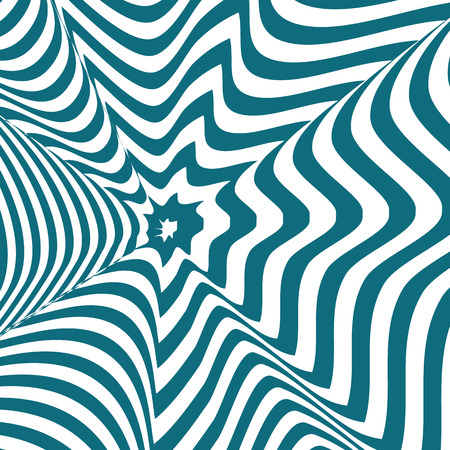 Op art, also known as optical art, is a style of visual art that makes use of optical illusionsのイラスト素材