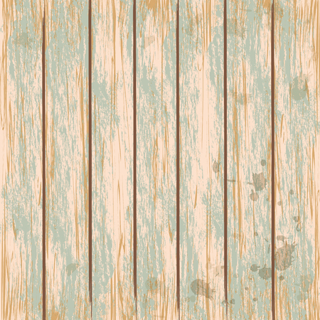 Wooden vintage green texture background. Vector illustration.のイラスト素材