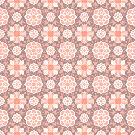 Background vintage flower. Seamless floral pattern. Abstract wallpaper. Texture royal vector. Fabric illustration.のイラスト素材