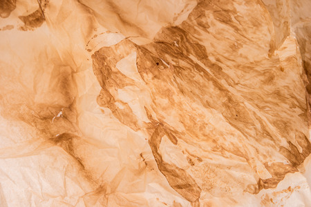 Old paper texture with aged blotsの写真素材