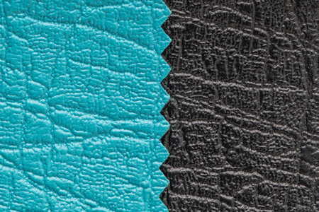 Genuine leather texture background. Blue and black textures for decoration blank. Vintage skin natural suede with design line pattern or abstract can use backdrop luxury event.の写真素材