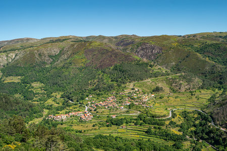 The picturesque village of Sistelo, nestled amidst the terraced hills of the Peneda-GerÃªs...