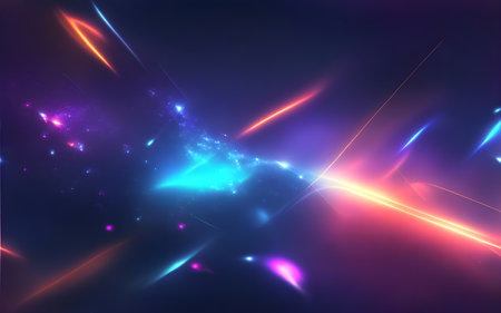 abstract fractal background a computer-generated 2D illustration, textureの素材