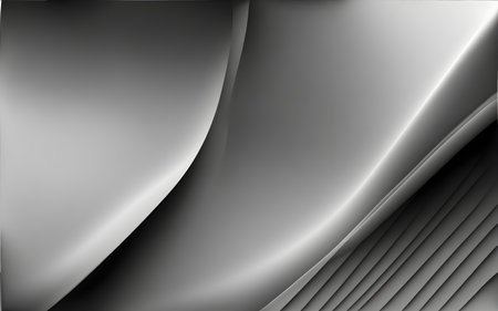 Black and white abstract background. 3d rendering, 3d illustration.の素材