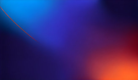 abstract background with smooth lines in blue, orange, purple colorsの素材