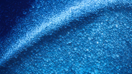 Abstract bright glitter blue backgroundの素材