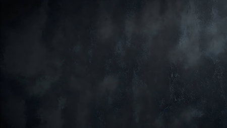 Close-up of black concrete wall texture backgroundの素材
