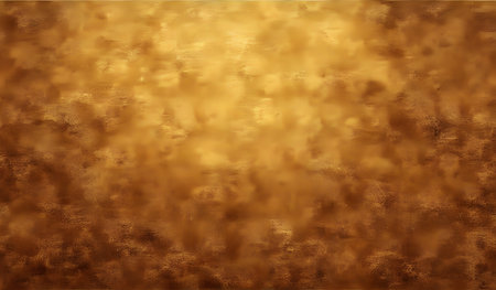 Abstract golden background texture with some smooth lines and spots in itの素材
