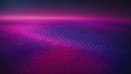 Purple abstract background with lines and waves. 3d render illustrationの素材