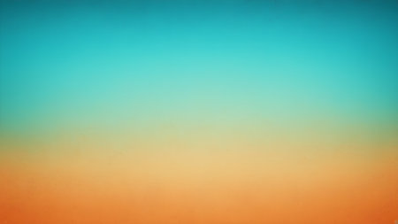 Orange and blue gradient abstract background. Copy space for your text.の素材