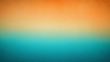 abstract blue and orange background with grunge texture and vintage filterの素材