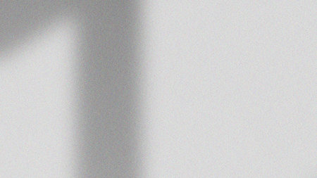 A clean and minimalist background featuring a soft, natural shadow falling vertically on a light gray, grainy textured surface. The subtle light and shadow play creates an aesthetic and serene mood, perfect for product photography backdrops, social media posts, branding, web design, or elegant presentation slides.の素材