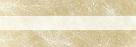 Beige paper background with a white stripe.の素材