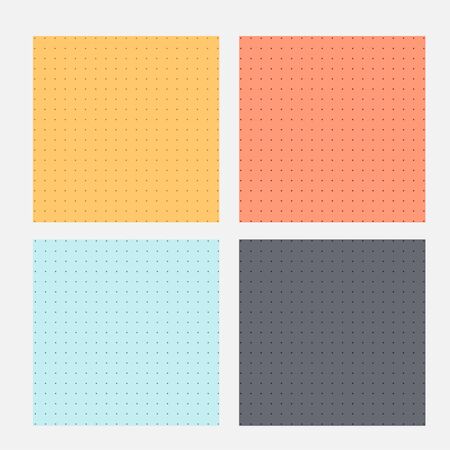 Dots in different colors backgroundのイラスト素材