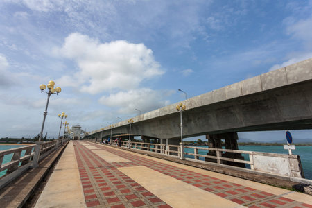 The Sarasin Bridge connect Phang Nga province to Phuket