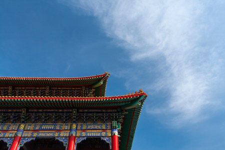 Chinese Temple in nonthaburi province, Thailand.