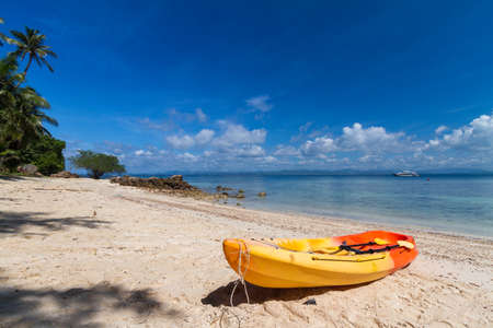 Koh Talu (also spelt Koh Thalu or Ko Taloo) is a private island in the Gulf of Thailand, 30 minutes boat ride from Bangsaphan.の写真素材