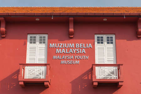 MELAKA MALAYSIA  November 04 2012 : Christ Church Melaka on November 04 2012 in Melaka Malaysia.のeditorial素材