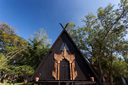 Chiang rai ,Thailand - december 05, 2014 : Baan Dam, Museum of Art in Chiang rai.のeditorial素材