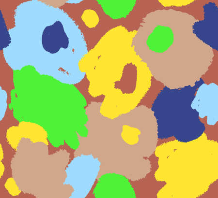 Bright trendy animal print. The texture of the skin of the animal. Bright colours. Vector EPS 10.のイラスト素材