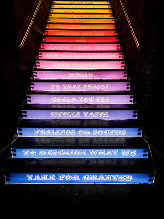 BERLIN, GERMANY - AUGUST 26, 2019. Urban nation Modern Art Street artの写真素材