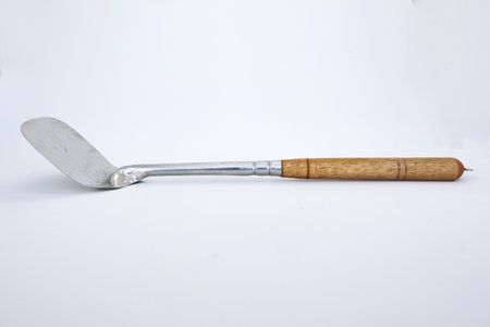 Spatula for cooking colorful isolated whiteの写真素材