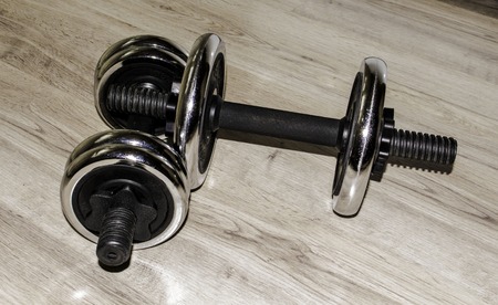 dumbbellsの写真素材
