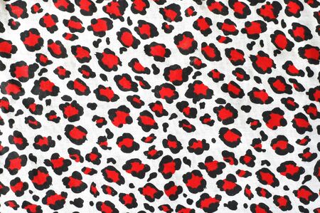 artificial leopard skin fabricの写真素材