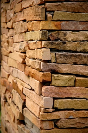 rock wallの写真素材