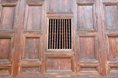 wood church windowの写真素材