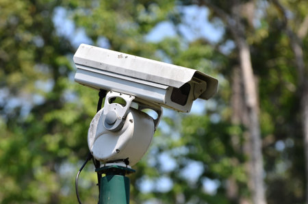 Security Camera or CCTV in the park