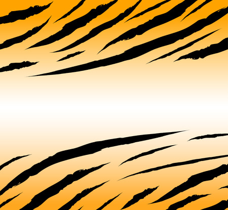 textured of bengal tiger fur background illustrationのイラスト素材