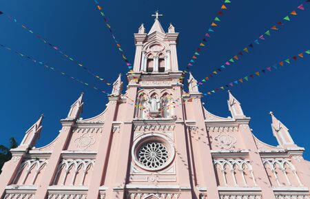 Da Nang Cathedral in Danang city, Vietnamのeditorial素材