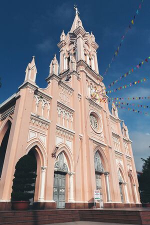 Da Nang Cathedral in Danang city, Vietnamのeditorial素材