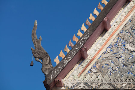 Ancient temple roof