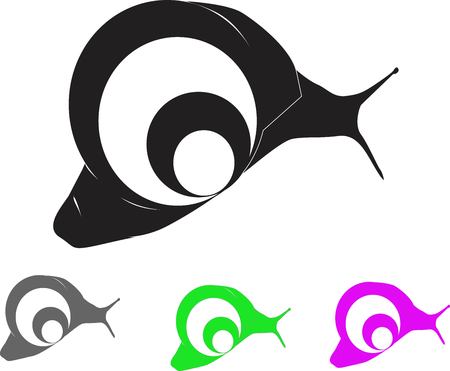 Snail vectorのイラスト素材